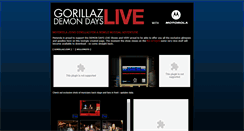 Desktop Screenshot of gorillaz.nightagency.com